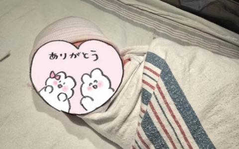 春の喜び : 待ちに待った小さな天使がついに誕生